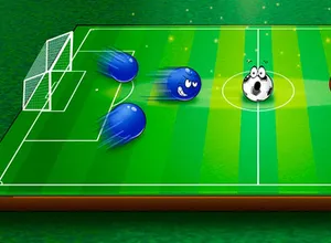 Fútbol con canicas